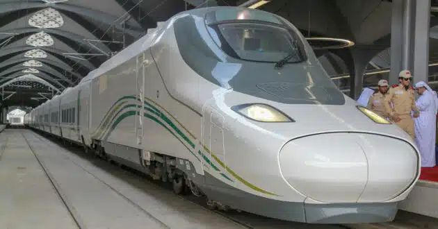 Tren Talgo 350 usado en la línea Haramain. GLORY20.