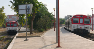 Las obras modernizarán toda la vía en el tramo Buñol-Utiel y la prepararán para su electrificación. MIGUEL BUSTOS.