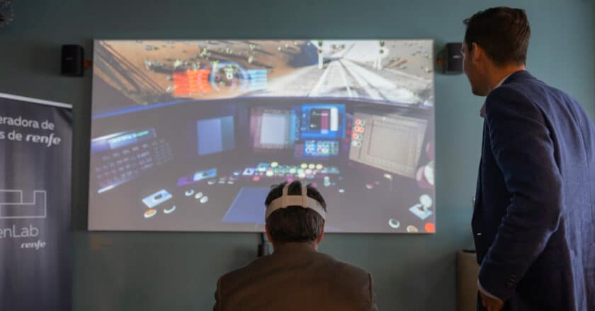 Demo de uno de los proyectos participantes en una edición anterior de TrenLab. © RENFE.